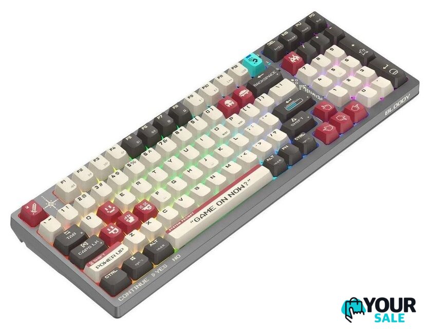Клавиатура A4Tech Bloody WS98 Pixels Red (Bloody BLMS Red Plus) - Изображение №2 — Интернет-магазин Your Sale