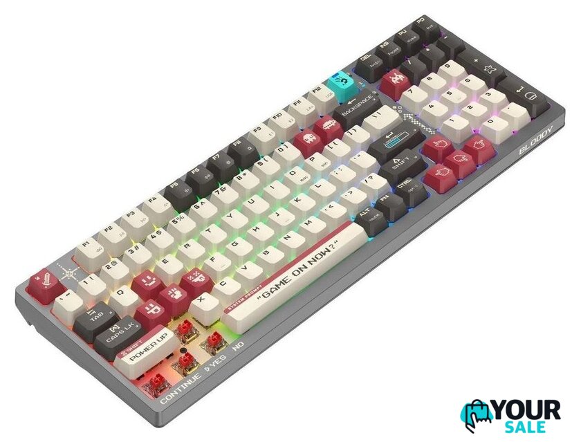Клавиатура A4Tech Bloody WS98 Pixels Red (Bloody BLMS Red Plus) - Изображение №3 — Интернет-магазин Your Sale