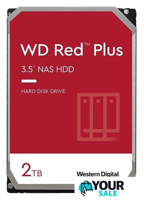 Жесткий диск WD Red Plus 2TB WD20EFPX - Изображение №1 — Интернет-магазин Your Sale
