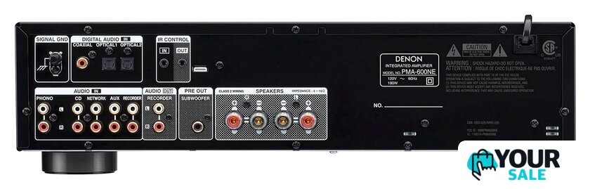 Интегральный усилитель Denon PMA-600NE (черный) - Изображение №2 — Интернет-магазин Your Sale