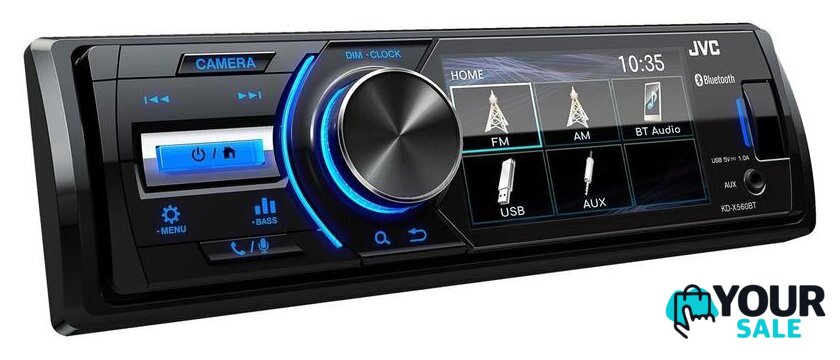 USB-магнитола JVC KD-X560BT - Изображение №2 — Интернет-магазин Your Sale