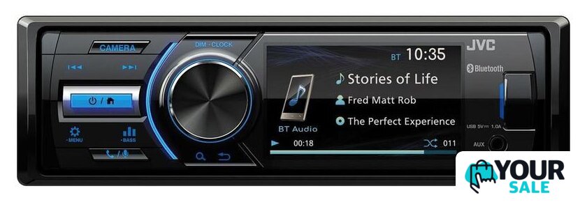 USB-магнитола JVC KD-X560BT - Изображение №4 — Интернет-магазин Your Sale