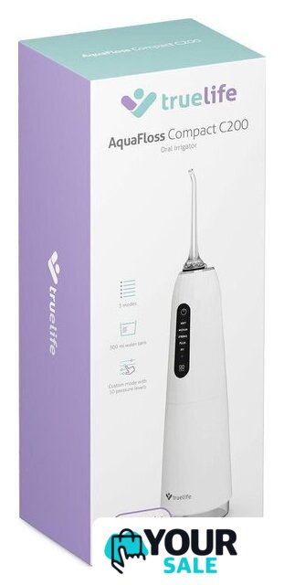 Ирригатор  TrueLife AquaFloss Compact C200 (белый) - Изображение №13 — Интернет-магазин Your Sale