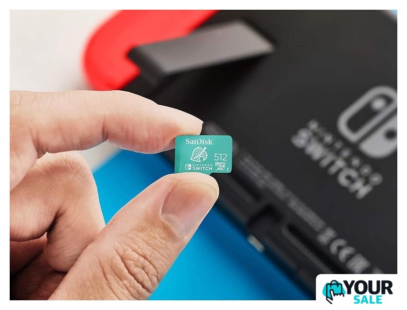 Карта памяти SanDisk Nintendo Switch Licensed Card Animal Crossing Edition microSDXC 512GB SDSQXAO-512G-GNCZN - Изображение №3 — Интернет-магазин Your Sale