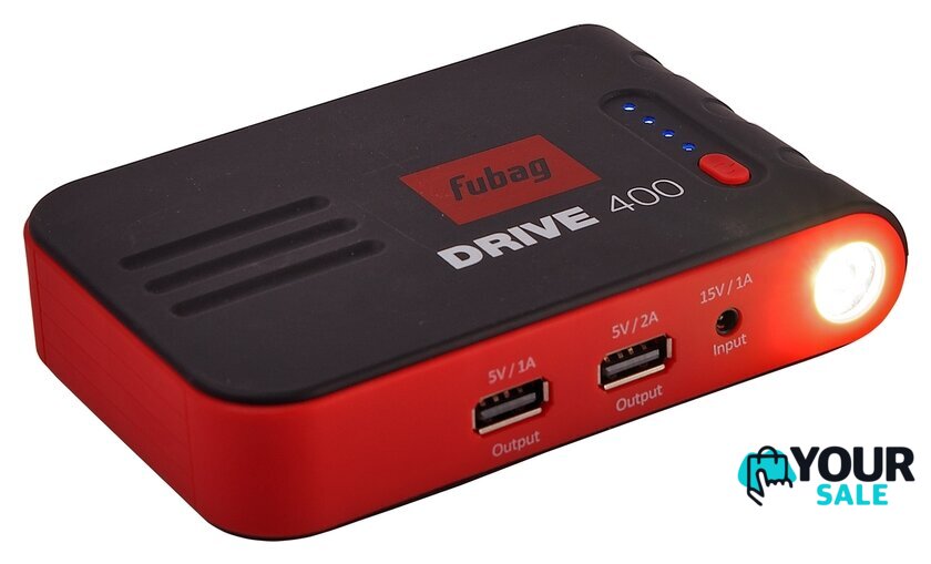 Портативное пусковое устройство Fubag DRIVE 400 - Изображение №2 — Интернет-магазин Your Sale