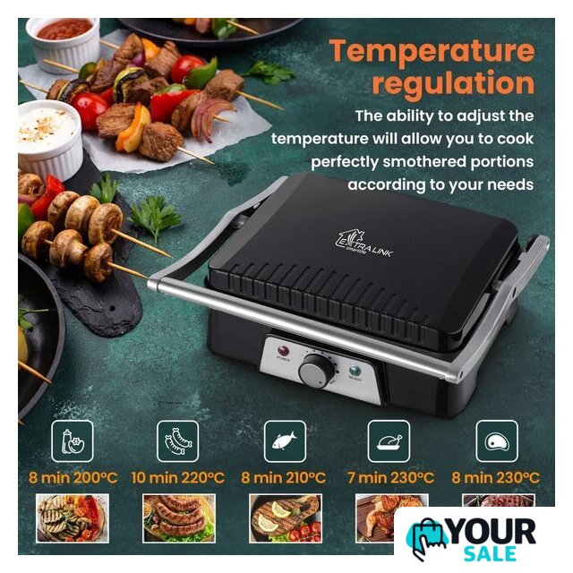 Электрогриль Extralink Smart Life Electric Grill SJ-36 - Изображение №3 — Интернет-магазин Your Sale