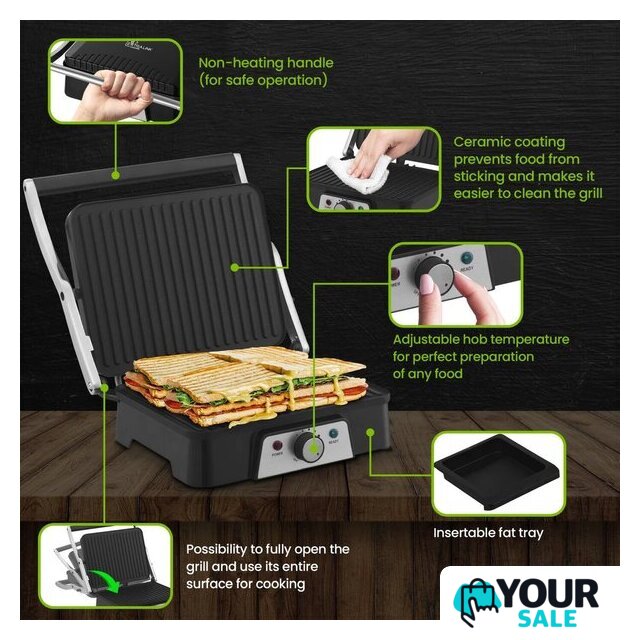 Электрогриль Extralink Smart Life Electric Grill SJ-36 - Изображение №5 — Интернет-магазин Your Sale
