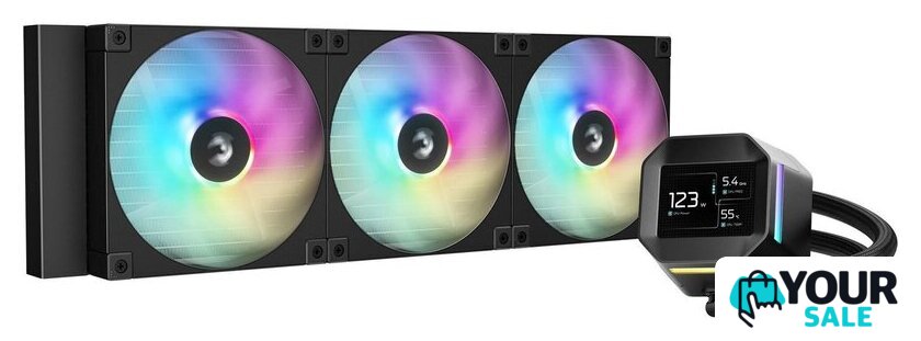 Система жидкостного охлаждения для процессора DeepCool LM420 R-LM420-BKDMMC-1 - Изображение №1 — Интернет-магазин Your Sale
