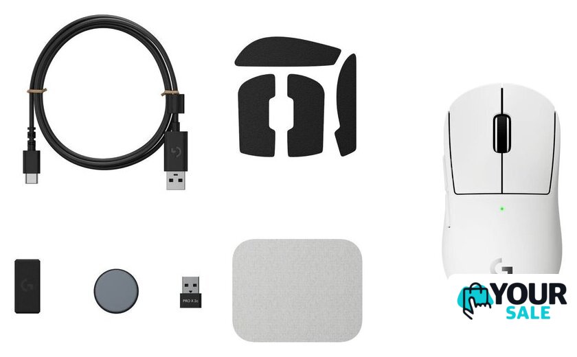 Игровая мышь Logitech Pro X Superlight 2c (белый) - Изображение №6 — Интернет-магазин Your Sale