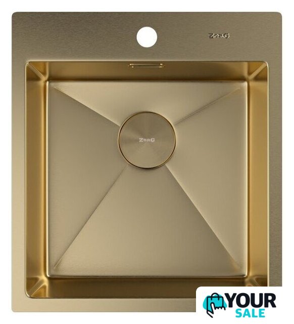 Кухонная мойка ZorG Zerox 46 IF PVD Gold - Изображение №3 — Интернет-магазин Your Sale