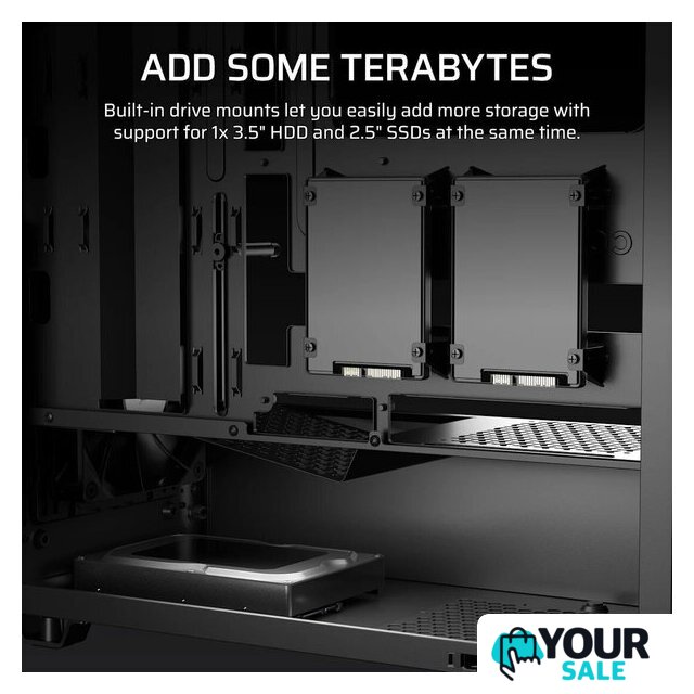 Корпус Corsair 3200D RS CC-9011336-WW - Изображение №9 — Интернет-магазин Your Sale