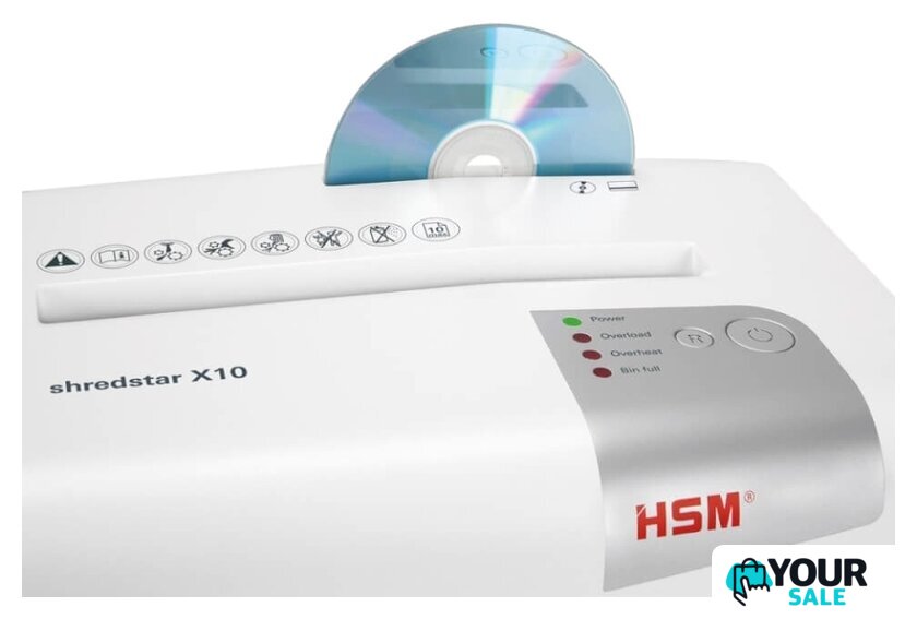 Шредер HSM Shredstar X10 (4.5x30) - Изображение №3 — Интернет-магазин Your Sale