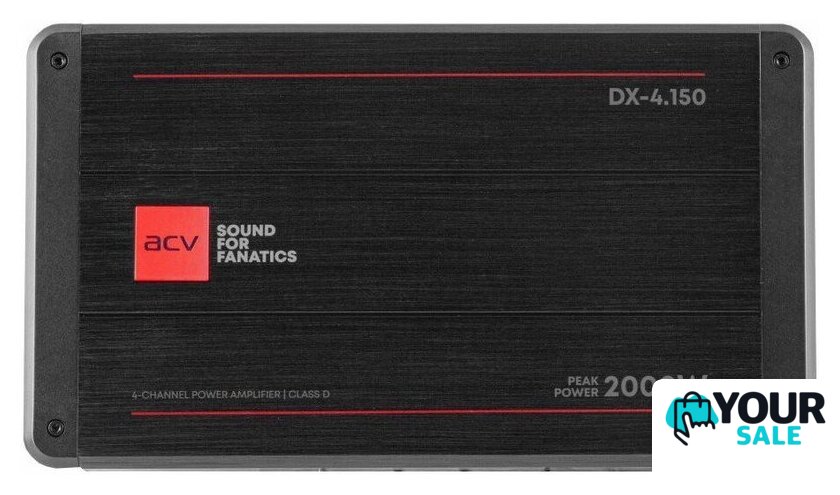 Автомобильный усилитель ACV DX-4.150 v4 - Изображение №2 — Интернет-магазин Your Sale