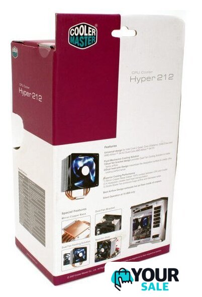 Кулер для процессора Cooler Master Hyper 212 - Изображение №10 — Интернет-магазин Your Sale