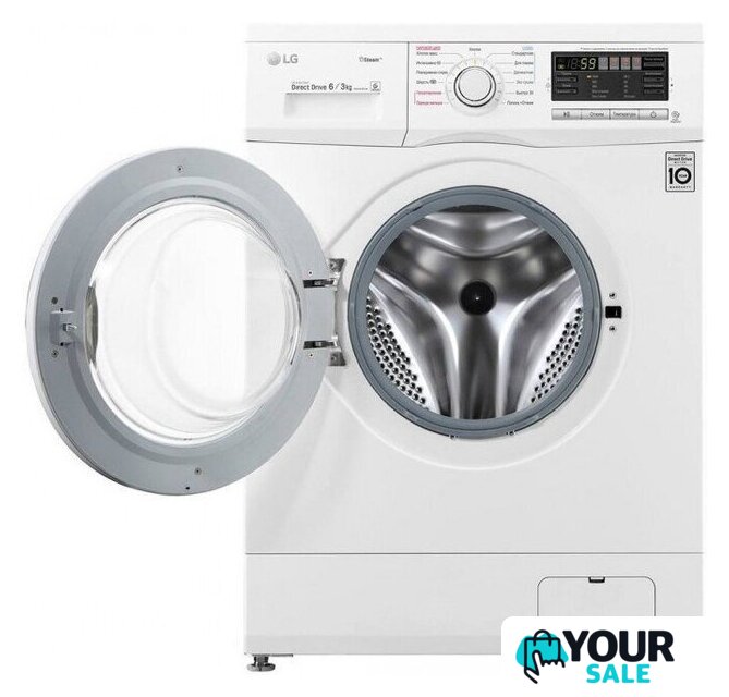 Стирально-сушильная машина LG F1296CDS0X - Изображение №2 — Интернет-магазин Your Sale