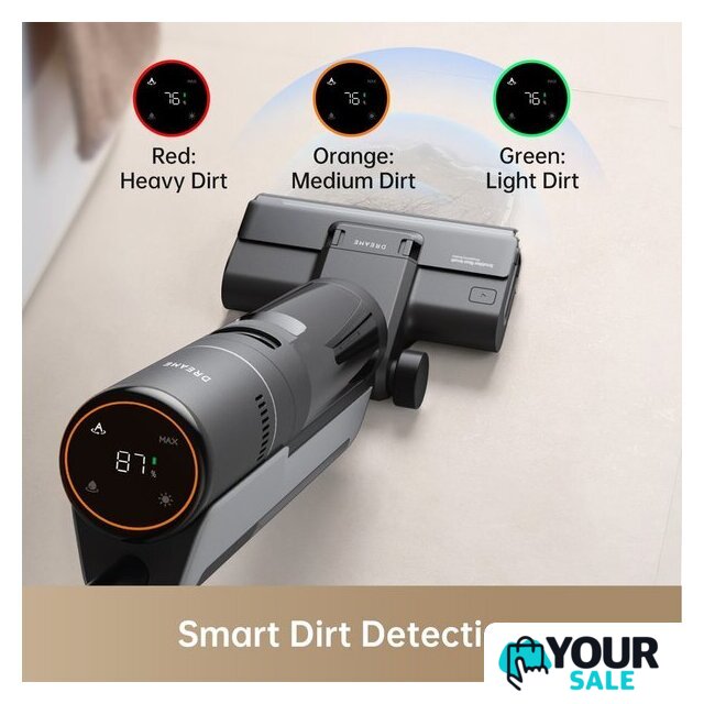 Вертикальный моющий пылесос Dreame H12S AE wet and dry Vacuum Cleaner (международная версия) - Изображение №3 — Интернет-магазин Your Sale