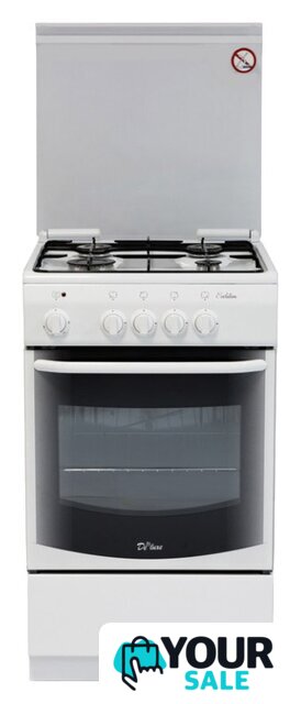 Кухонная плита De luxe 5040.21ГЭ (КР) Ч/Р - Изображение №1 — Интернет-магазин Your Sale