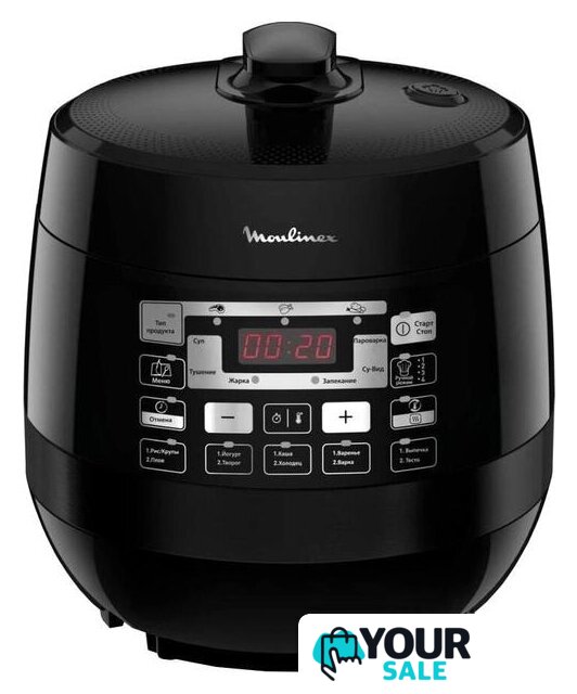 Мультиварка-скороварка Moulinex CE430832 - Изображение №1 — Интернет-магазин Your Sale