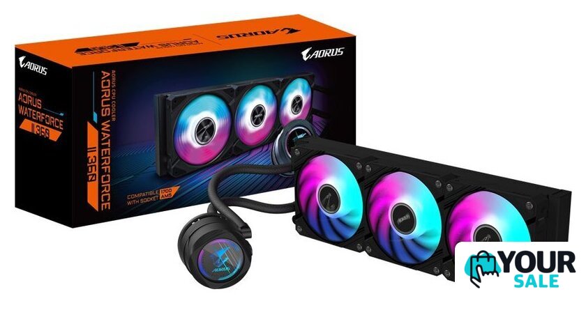 Система жидкостного охлаждения для процессора Gigabyte Aorus Waterforce II 360 - Изображение №5 — Интернет-магазин Your Sale