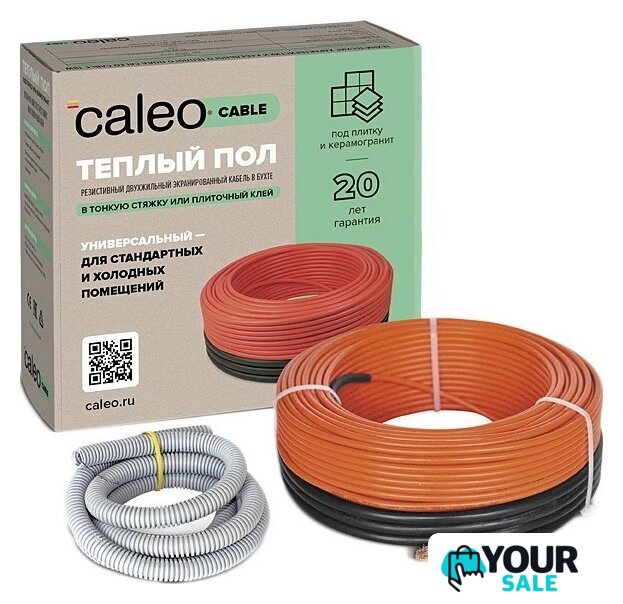 Нагревательный кабель Caleo Cable 18W-30 4.2 кв.м. 540 Вт - Изображение №1 — Интернет-магазин Your Sale