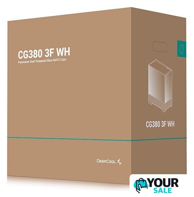 Корпус DeepCool CG380 3F WH R-CG380-WHAGM3-G - Изображение №11 — Интернет-магазин Your Sale