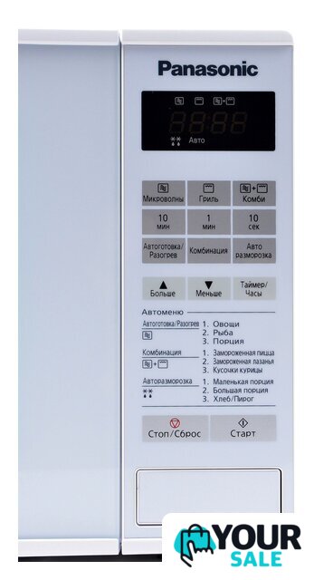 Микроволновая печь Panasonic NN-GT261WZPE - Изображение №3 — Интернет-магазин Your Sale