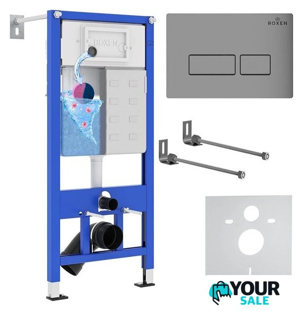 Инсталляция для унитаза Roxen StounFix Dual Fresh 856831 - Изображение №1 — Интернет-магазин Your Sale