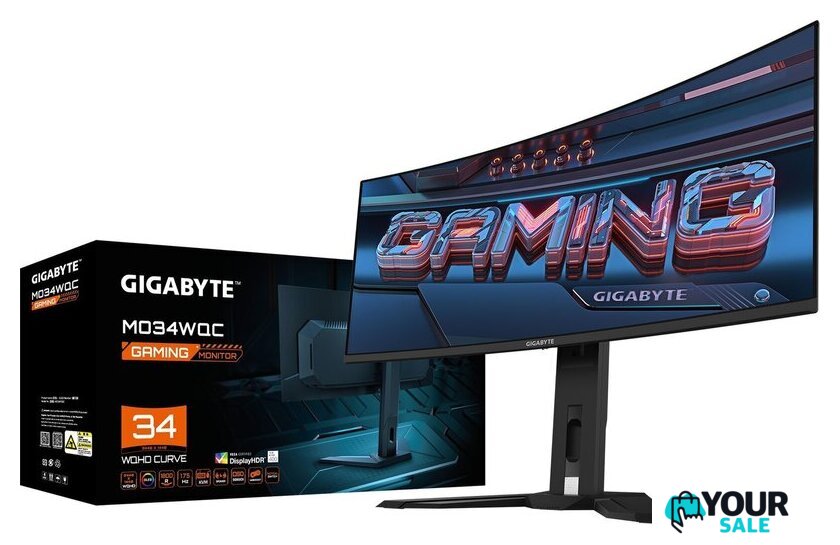 Игровой монитор Gigabyte MO34WQC - Изображение №8 — Интернет-магазин Your Sale