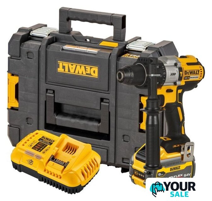 Ударная дрель-шуруповерт DeWalt DCD996X1 (с 1-им АКБ, кейс) - Изображение №1 — Интернет-магазин Your Sale