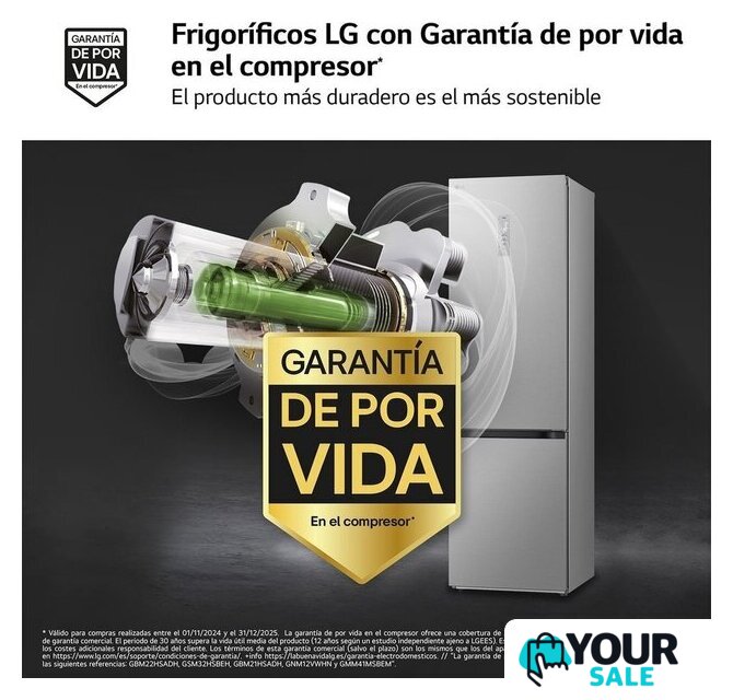 Холодильник LG DoorCooling+ GBV7270EPY - Изображение №4 — Интернет-магазин Your Sale