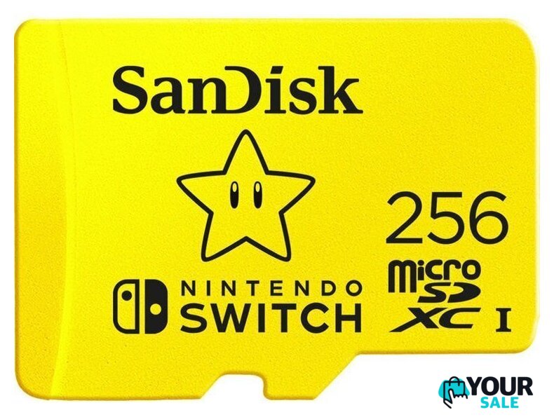 Карта памяти SanDisk Nintendo Switch Licensed Card Super Mario Edition microSDXC 256GB SDSQXAO-256G-GNCZN - Изображение №1 — Интернет-магазин Your Sale