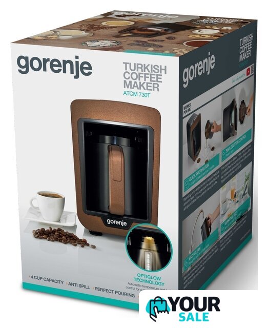Электрическая турка Gorenje ATCM730T - Изображение №6 — Интернет-магазин Your Sale