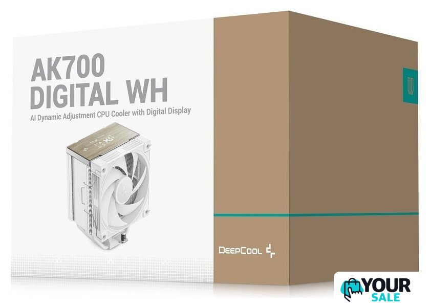 Кулер для процессора DeepCool AK700 DIGITAL WH R-AK700-WHNDMN-GJD - Изображение №9 — Интернет-магазин Your Sale