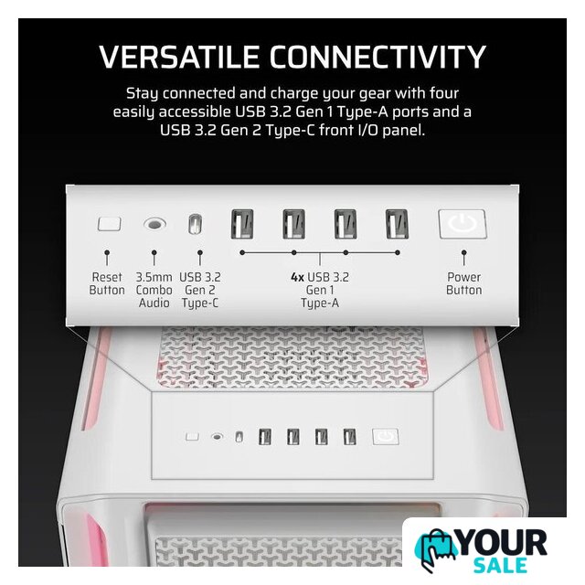 Корпус Corsair 5000T LX RGB CC-9011299-WW - Изображение №9 — Интернет-магазин Your Sale
