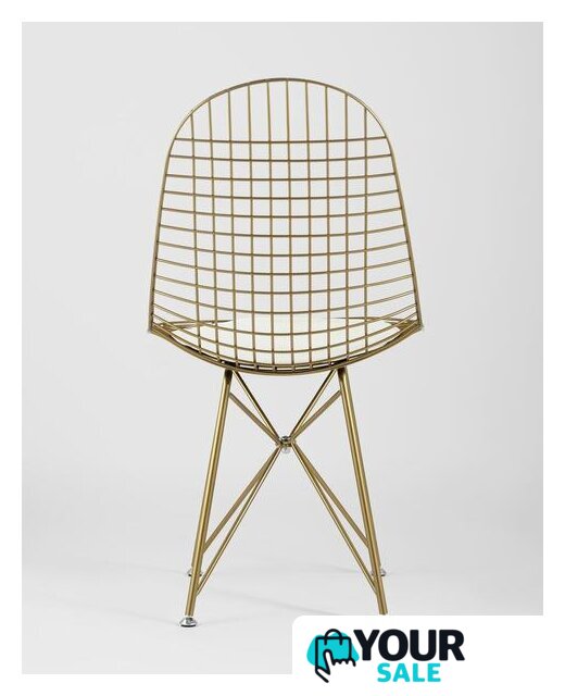 Стул Stool Group Eiffel (золотой/белая подушка) - Изображение №5 — Интернет-магазин Your Sale