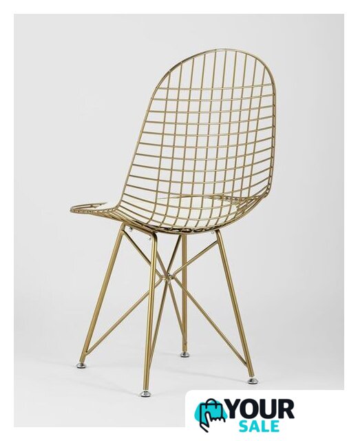 Стул Stool Group Eiffel (золотой/белая подушка) - Изображение №6 — Интернет-магазин Your Sale