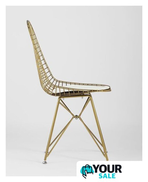 Стул Stool Group Eiffel (золотой/белая подушка) - Изображение №3 — Интернет-магазин Your Sale