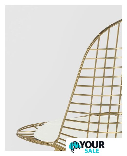 Стул Stool Group Eiffel (золотой/белая подушка) - Изображение №7 — Интернет-магазин Your Sale