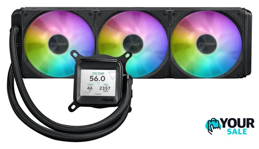 Система жидкостного охлаждения для процессора ASUS Prime LC 360 ARGB LCD - Изображение №3 — Интернет-магазин Your Sale