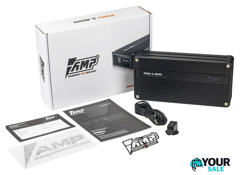 Автомобильный усилитель AMP PRO 1.800 - Изображение №9 — Интернет-магазин Your Sale
