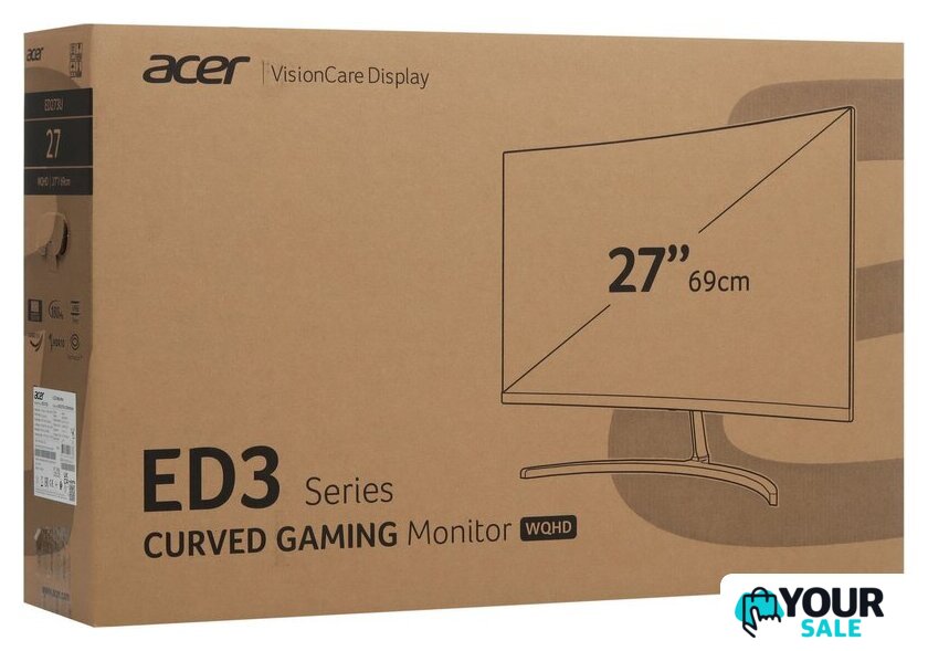 Игровой монитор Acer ED273US3bmiipx UM.HE3CD.302 - Изображение №10 — Интернет-магазин Your Sale