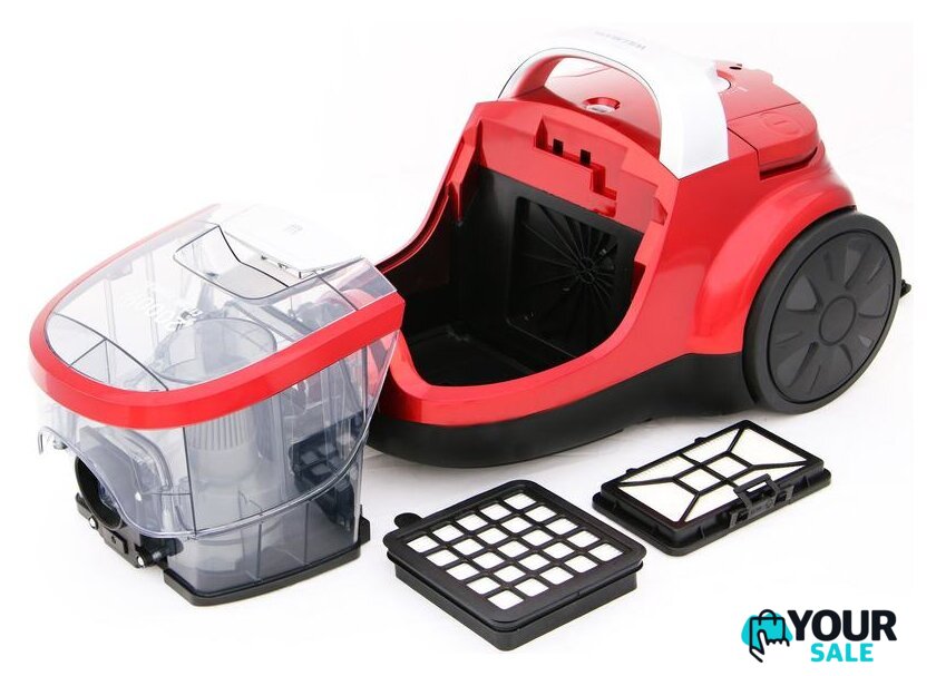 Пылесос Willmark VC-2067CY (красный) - Изображение №3 — Интернет-магазин Your Sale