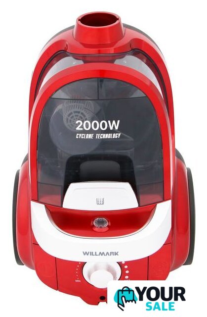 Пылесос Willmark VC-2067CY (красный) - Изображение №1 — Интернет-магазин Your Sale