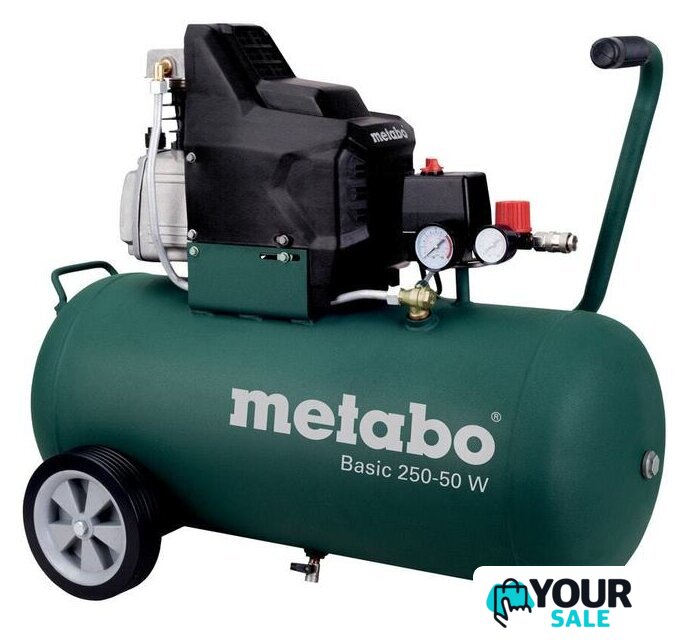Компрессор Metabo Basic 250-50 W 601534000 - Изображение №1 — Интернет-магазин Your Sale