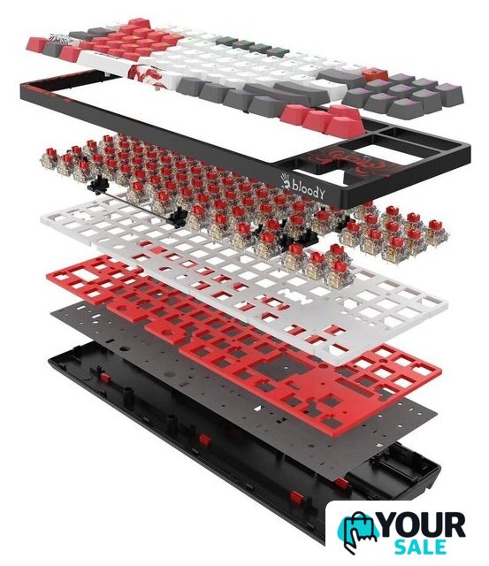 Клавиатура A4Tech Bloody WS87 Naraka (Bloody BLMS Red Plus) - Изображение №23 — Интернет-магазин Your Sale