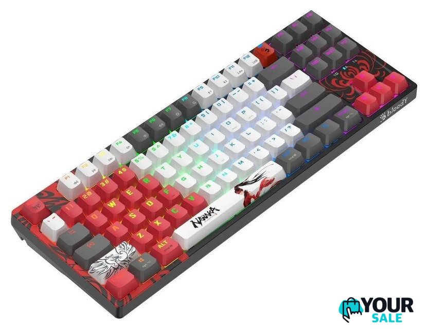 Клавиатура A4Tech Bloody WS87 Naraka (Bloody BLMS Red Plus) - Изображение №3 — Интернет-магазин Your Sale