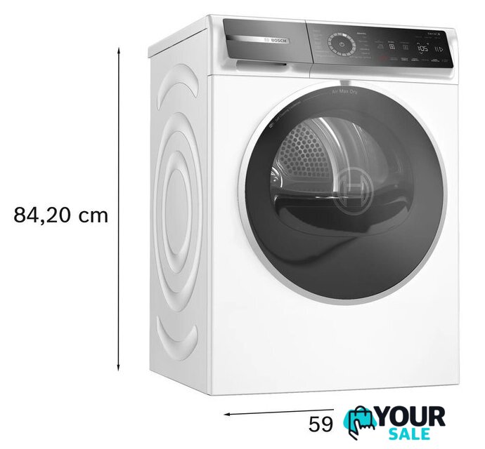 Сушильная машина Bosch Serie 8 WRB247DEPL - Изображение №6 — Интернет-магазин Your Sale