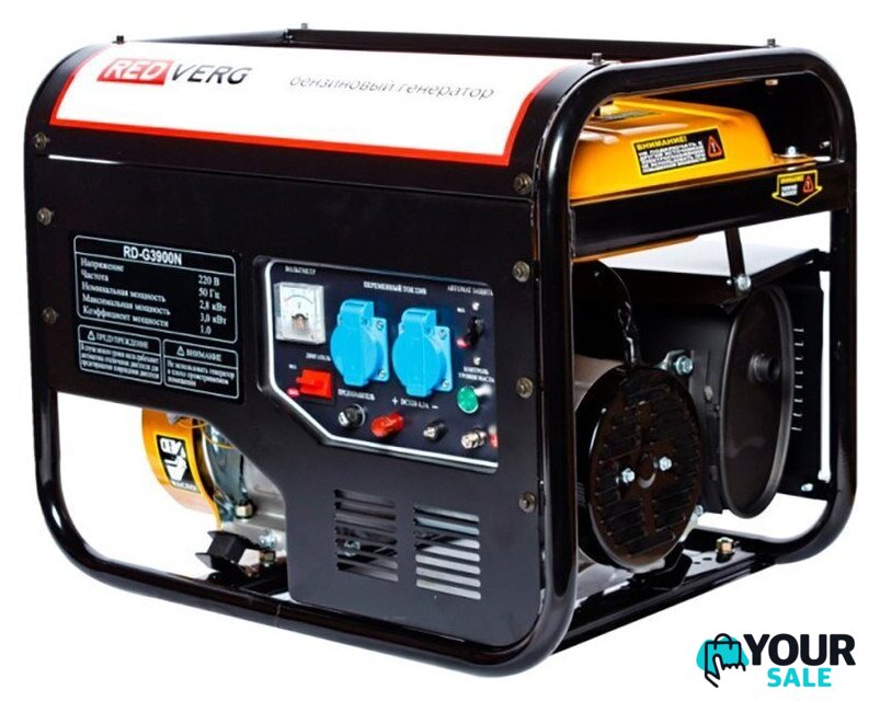 Бензиновый генератор RedVerg RD-G3900N - Изображение №1 — Интернет-магазин Your Sale