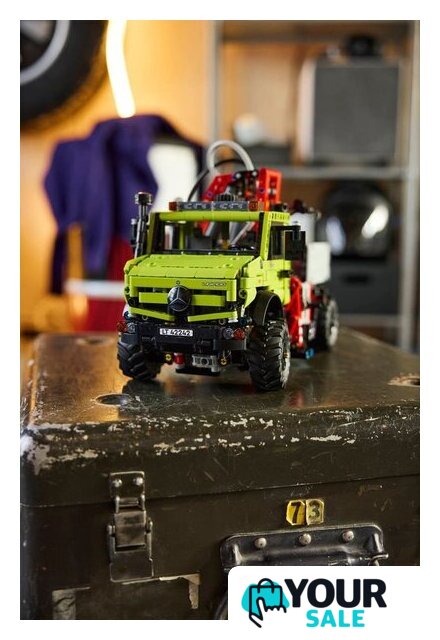 Конструктор LEGO 42242 Грузовик Mercedes-Benz Unimog U 5023 с краном - Изображение №12 — Интернет-магазин Your Sale