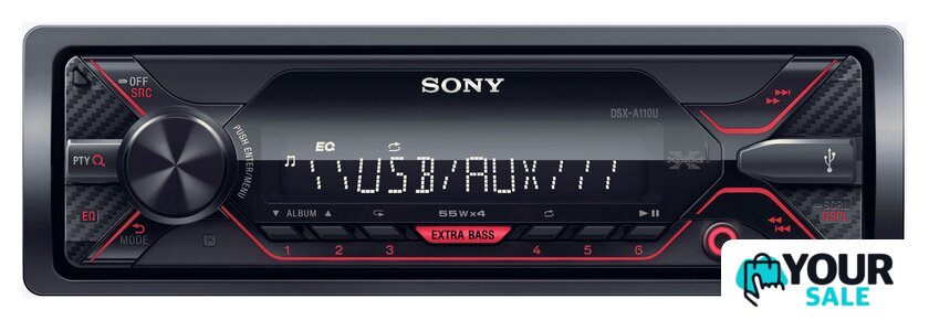 USB-магнитола Sony DSX-A110U - Изображение №1 — Интернет-магазин Your Sale